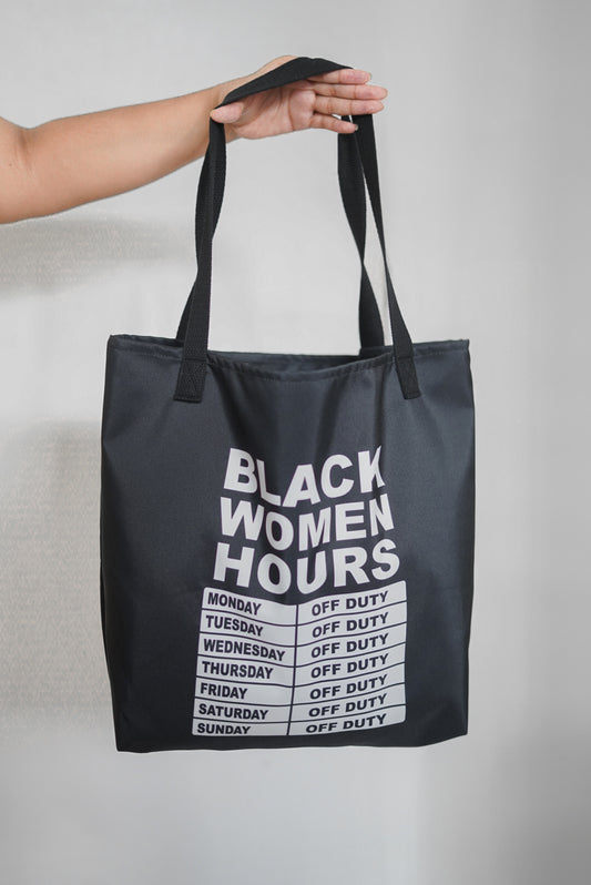 Black Women Hours, Off Duty Tote no.2